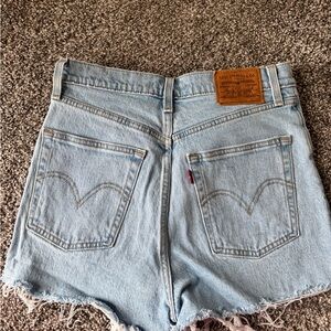 Levi's Women's Light Blue Denim Shorts